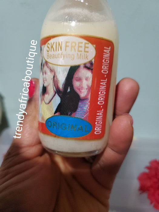 2pcs Skin free Beautifying milk concentre serum. Fast action whitening and super fast glowing PLUS skin free face cream 100%  ORIGINAL!!