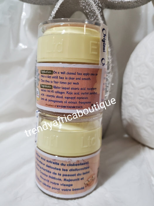 X 3 jar wholesale Mon secret Spotless face cream. Clears pimples, fade away spots/ facial blemishes. Brightens dull faces 50gx1