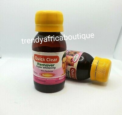 Quick clear super whitening skin perfector serum/oil. Anti sun burn, pimples, acne and spots on face. Add into face cream 50mlx1