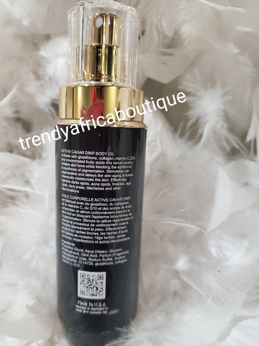 Active Caviar drip strong whitening serum/oil.arbutin + licorice. Anti scars, marks & stains. 100mlx 1