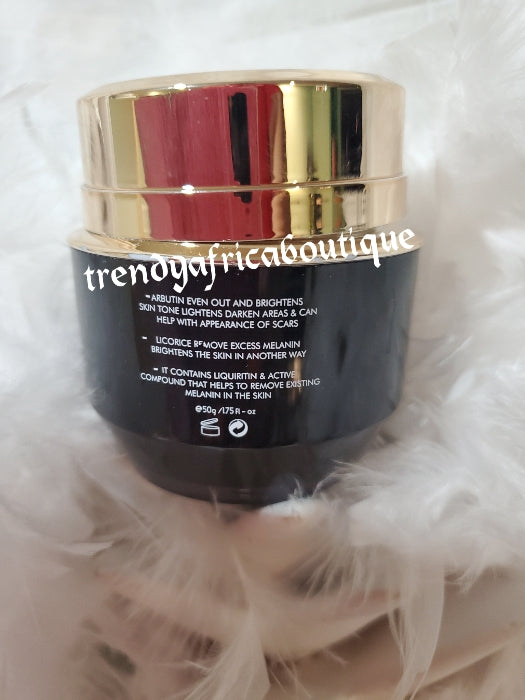 Active Caviar drip face cream .arbutin + licorice. Anti scars, marks & stains.