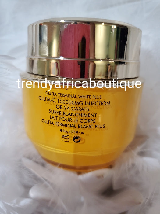 Active Caviar drip gluta-injection 24k Gold face creamn. 50g x 1. Gluta terminal white Plus