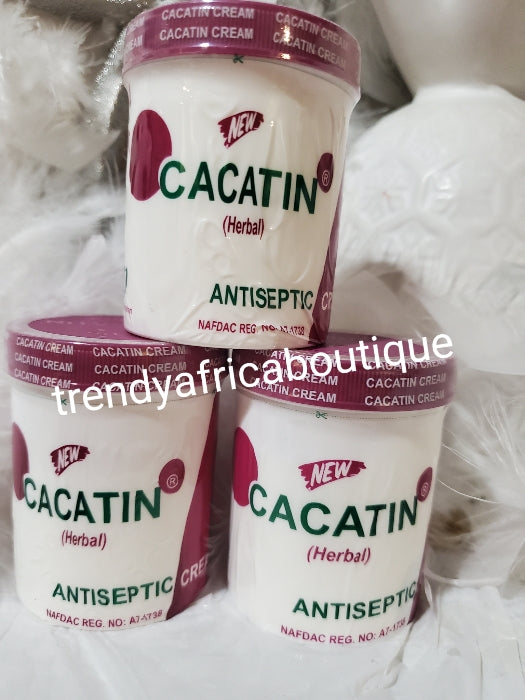 1 jar sale: Cacatin herbal antiseptic cream skin & hair 100g jar x 1, razo bumps and more etc