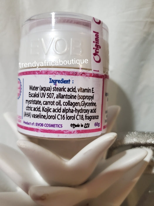 2 in 1: Strictly original Madam White Exclusive whitening face cream for sensitive skin + xtra whitening face soap. New package. 60g multi action: pimples and acne treatment