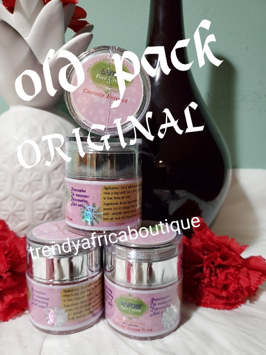 2pcs Evob dark spots and acne treatment face cream and face soap formulated with carrot extracts 60g each jar sale. Anti aging and anti wrinkles FAST ACTION! ORIGINAL!! For sensitive skin!!