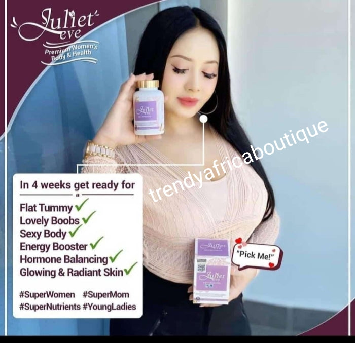 Complément Satin Skinz Juliet Eve - 60 Gélules à Base De Pueraria Mirifica - Santé Féminine