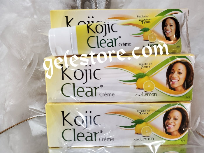 X 2 kojic clear lemon cream.50ml x 2