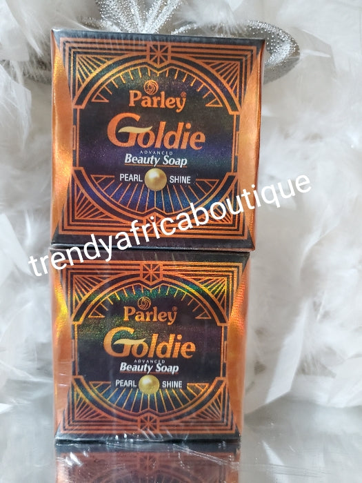 X1 Perlay Goldie advance beauty soap of Pakistan pearl shine skin whitening soap 10 problems 1 solution. With alpha arbutin, kojic acid, Vitamin B. 100% satisfaction