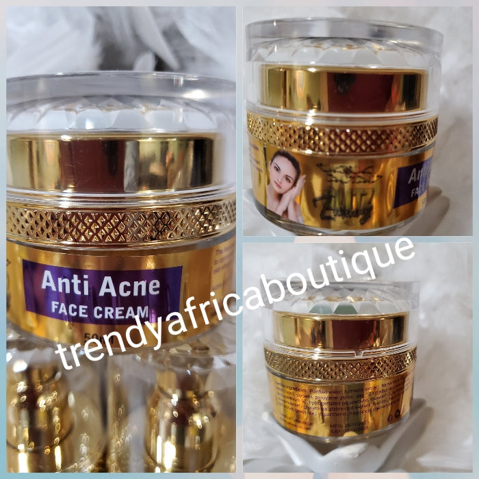 5pcs set: Glitzluxury AntiAcne treatment set: Facial cleanser, toner, serum, face cream and soap for all skin type: get rid of pimples; Black heads/white heads,Visible Results in 7 to 10 days Active ingredient is Salicylic acid 💯👌