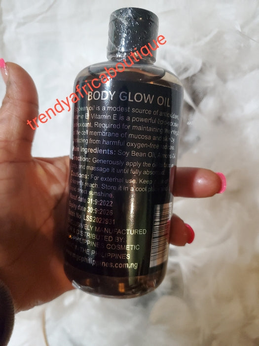 Exclusive Lumine Half cast face & body glow oil. Skin toning, brightening and polishing, 300ml x 1