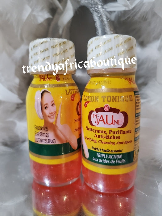 Huile Peau Jaune Triple Action - Rajeunissant, Blanchissant, Anti-rides - 30 Ml