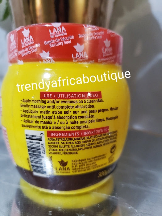 2pcs set Teint Jaune triple formula lightening & glowing CUP CREAM and teint jaune oil SUPER RAPID, TRIPLE ACTION 300G X 1 CUP. Carote oil & vitamin E.