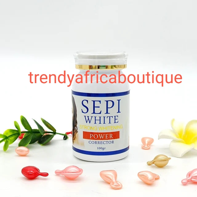 SEPI WHITE STRONG Whitening power corrector powder. 100g x 1 for skin whitening and firmness Super effective.