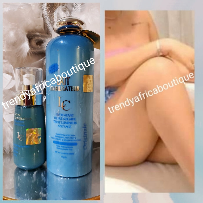 2pc. Set Lait Stabilizing skin illuminator, anti aging body