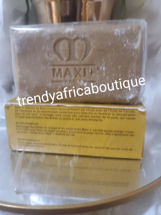 2Stk. Maxi+ Paris starke Tonisierungsmilch und die Peeling-Arganseife. Körperlotion, die Hyperpigmentierung, Flecken und sogar Ihren Teint verblasst! 400 ml