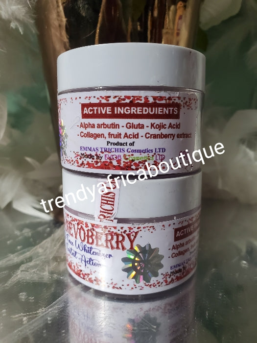 CranEvoberry 5D face whitenizer fastest action Bleaching Red tonic face cream 60g x 1 jar sale from EVOB COSTMETICS