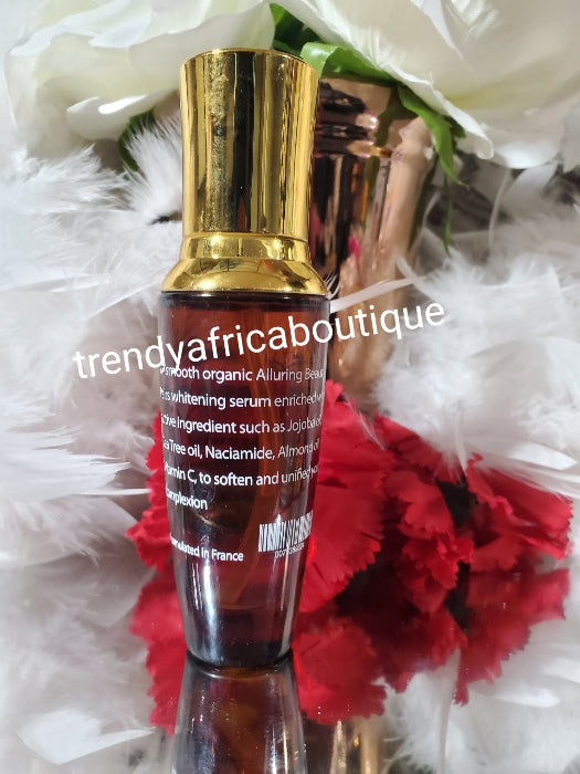 New product alert; SMOOTH ORGANIC ALLURING BEAUTY paris whitening serum 50ml x 1. With Niacinamide & vitamin C