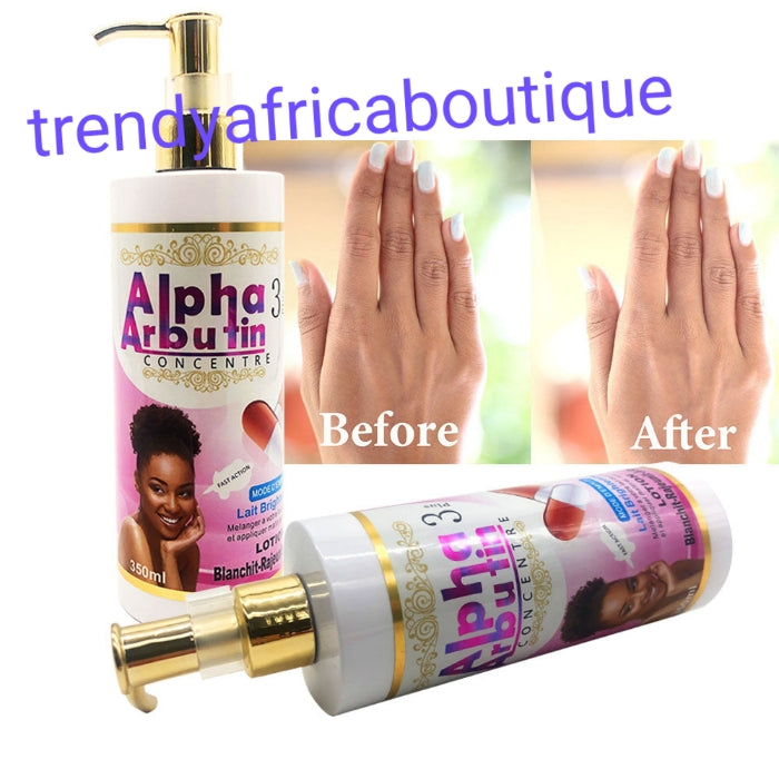 2pcs. Set: Alpha arbutin 3 PLUS Concentrate plus. skin lightening, brightening, anti spots. Body lotion, serum,