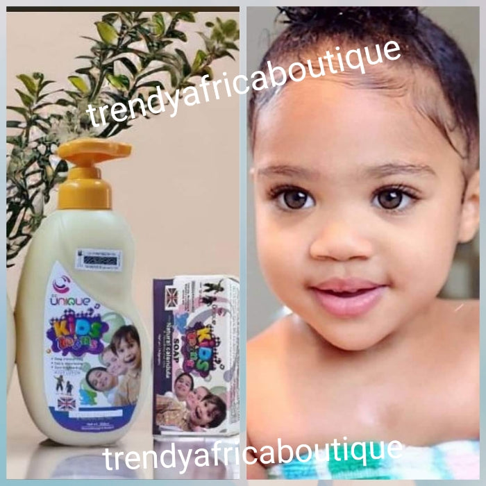 Unique Kids Teens Skin Brightening Body Lotion Soap