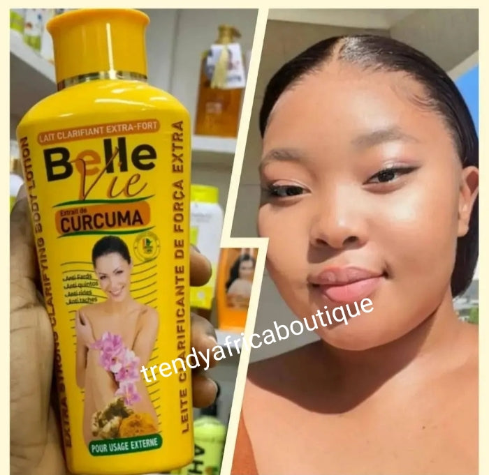 New products ALERT: Belle vie RICH Turmeric lightening set: 4pcs. Body lotion, serum,cream, & shower gel. Anti dark spots, anti dark knuckles 💯👌