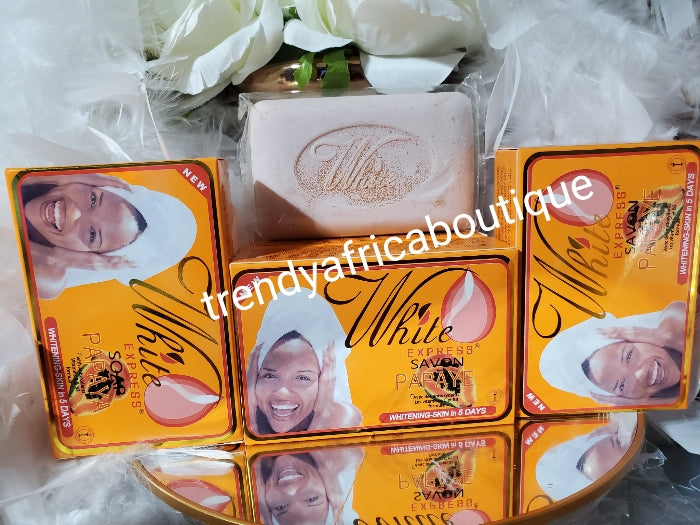 X1 Seife Neue Formel White Express Lait Ecclaircissant Körperpeelingseife 💯 AUTHENTISCH