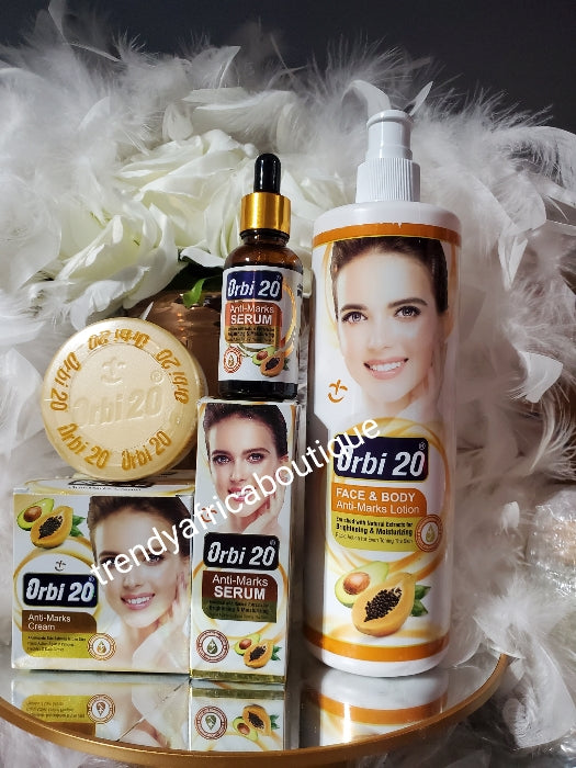 3pcs. Set: Authentic Orbi 20 anti-marks Body lotion, anti