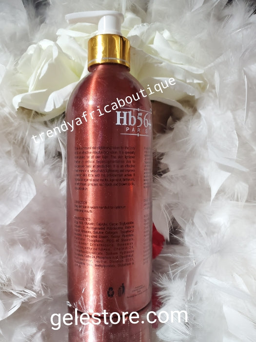 Another banga set Hb56 paris Age renewal premium body milk. Nourishes & enhance the skin. Plus facial cream for all skin type. 7 days Action with vit.C, Goji oil, hyaluronic acid & final white gold soap