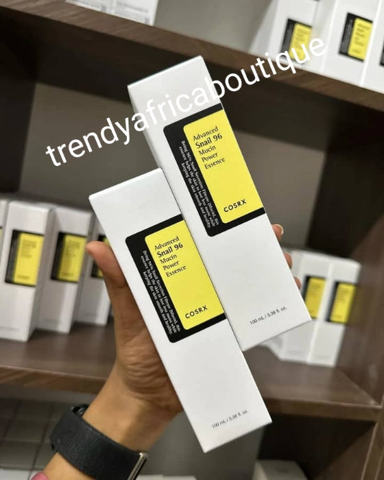AnotherBanga!! 💯 Authentic COSRX Advance Snail 96 mucin power REPAIRING essence serum. Super hydrating, moisturizing, & skin repairing 100ml x 1👌👌👌👌👌