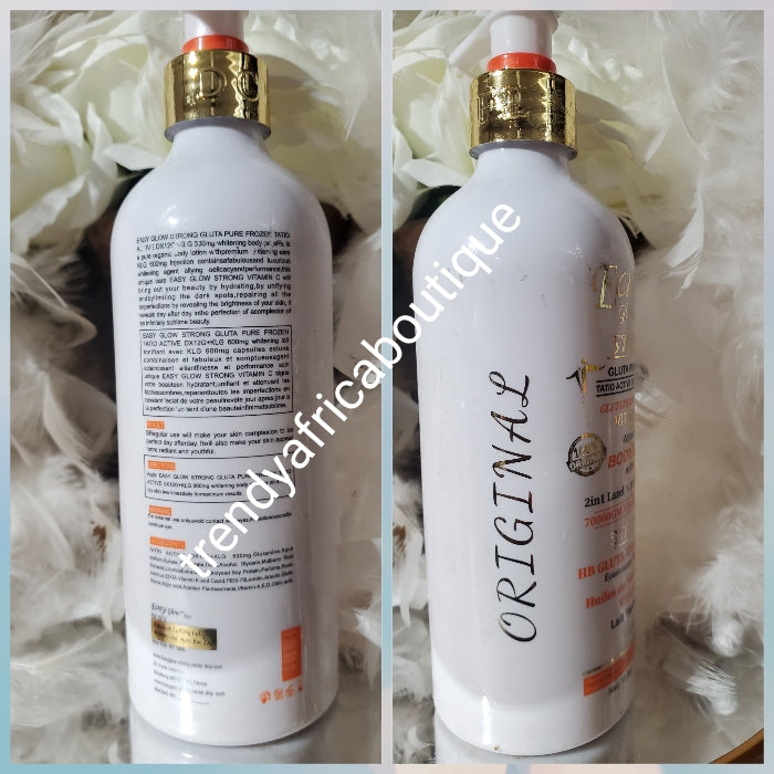 Easy Glow stark aufhellende Körperlotion 500 ml x 1 Flasche im Angebot. Gluta C 180000 mg. Schnelle Aktion