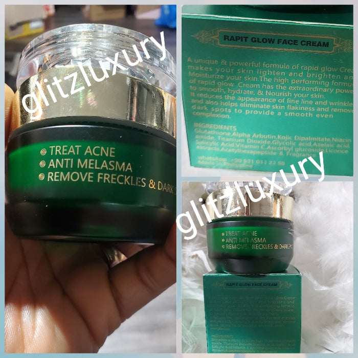 Another Banga: new alert Dr. LOLO Rapid Glow anti dark spots, acne, malasma Face Cream. 50g x 1. White and glow