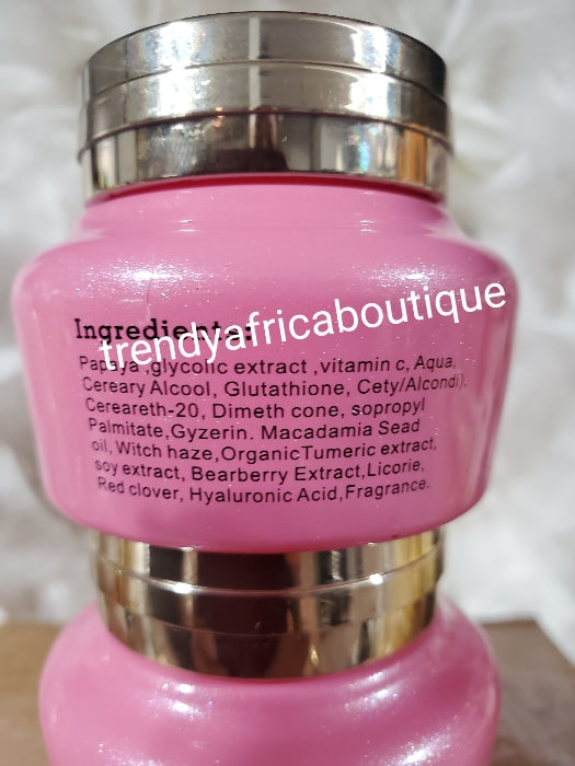 Another banga: 2pcs. Bella white extra whitening super maxitone blemish care face cream & body lotion: formulated with papaya, glycolic extracts & vitamine C, glutathion spf 50. Anti stretch marks & more.👌