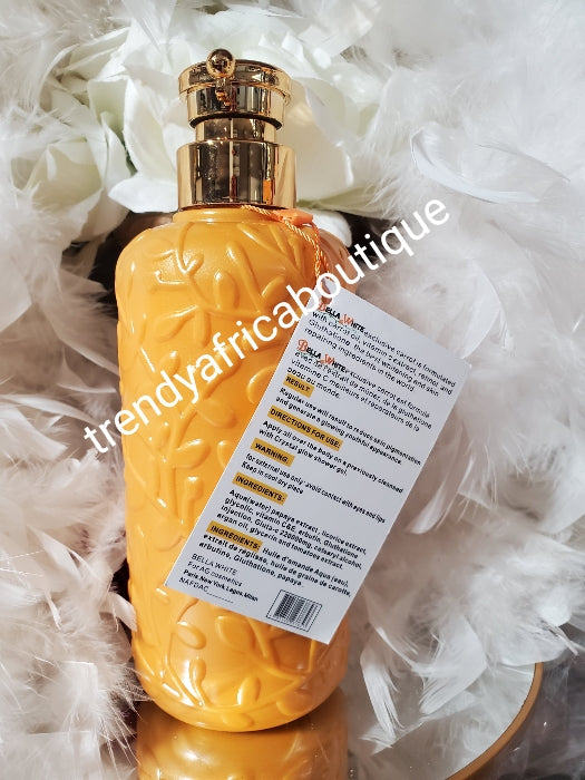 Another Bamgar:!!! Bella white exclusive carrot, kojic white glutathion, papaya & Arbutin whitening & glowing body lotion. Spf 50. Super effective and safe landing 👌