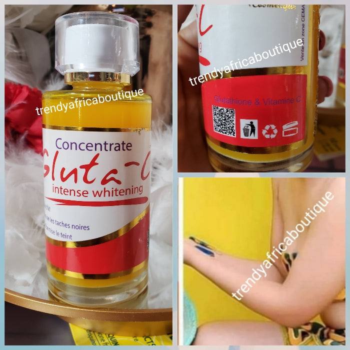 glutathione oil for skin whitening Glutathion & Vitamin-C (Gluta- C) whitening and glowing Serum/oil. 120 –  Trendy Africa Boutique