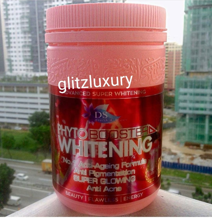 BACK IN STOCK: Phyto Booster whitening and anti aging supplements. Super glowing, anti acne 800g jar. Anti Acne & sensitive skin supplements