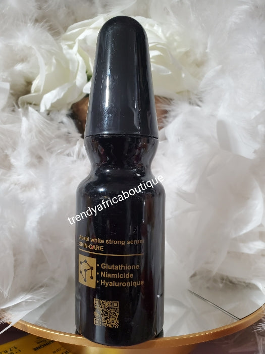 One Bottle Sale! Abebi white Gluta Black 5xxxxx + Snow white serum/oil 140ml. Formulated with Niacinamide, glutathione & AHA. Oshaprapra for tougher skin