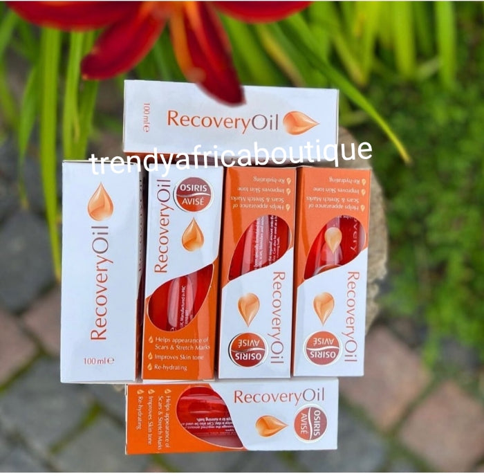 2 bottle sale: Osiris avise recovery oil, fade scars, stretch marks, improve your skin tone and hydrate your skin.serum/oil for all skin types. Formulated with vitamins to nourish your skin. 120ml bottle x 2