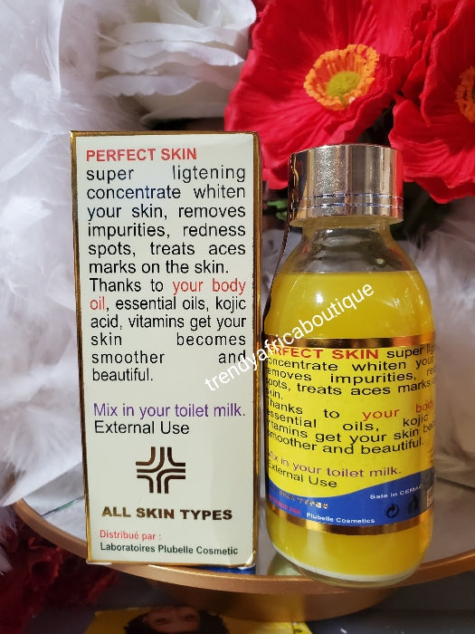 2pcs set: ORIGINAL Purec Egyptian magic whitening Papaya body lotion spf 40. & perfect skin bleaching treatment with vitamin c