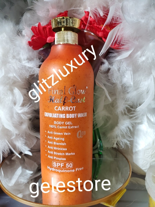 SMOOTH ORGANIC ALLURING BEAUTY Paris 5x Karotten-Körperlotion 300 ml x 1 Flasche SPF50