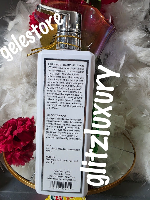 Another Banga!!! Lait Niege Snow white skin care whitening body lotion. Corrector, moisturizing, anti-aging, anti stretch marks 500ml x 1. (Sister to Snapchat blue)💪👌