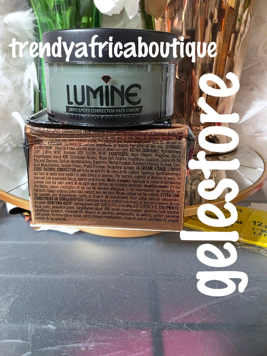 NEU Lumine Half-Cast Creme zur Korrektur dunkler Flecken für Gesicht und Körper. Für dunkle Innenseiten der Oberschenkel, unter den Armen, im Gesicht und am Hals, an den Knöcheln, Ellbogen, Knien usw. 50 g x 1