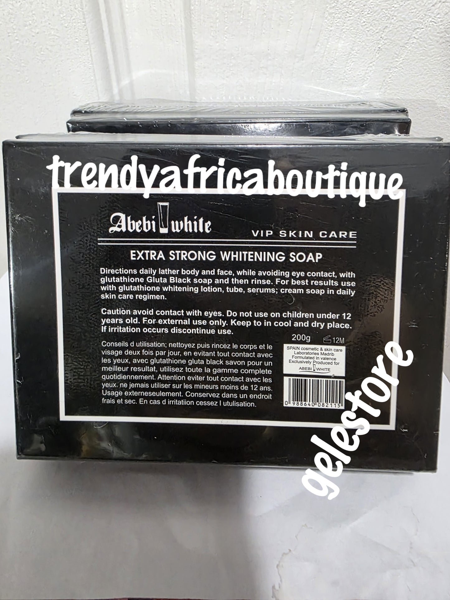 Another Banga: 1 soap sale: Abebi white Gluta Black. Xtra strong whitening face soap. Newly improved!! 200g x 1