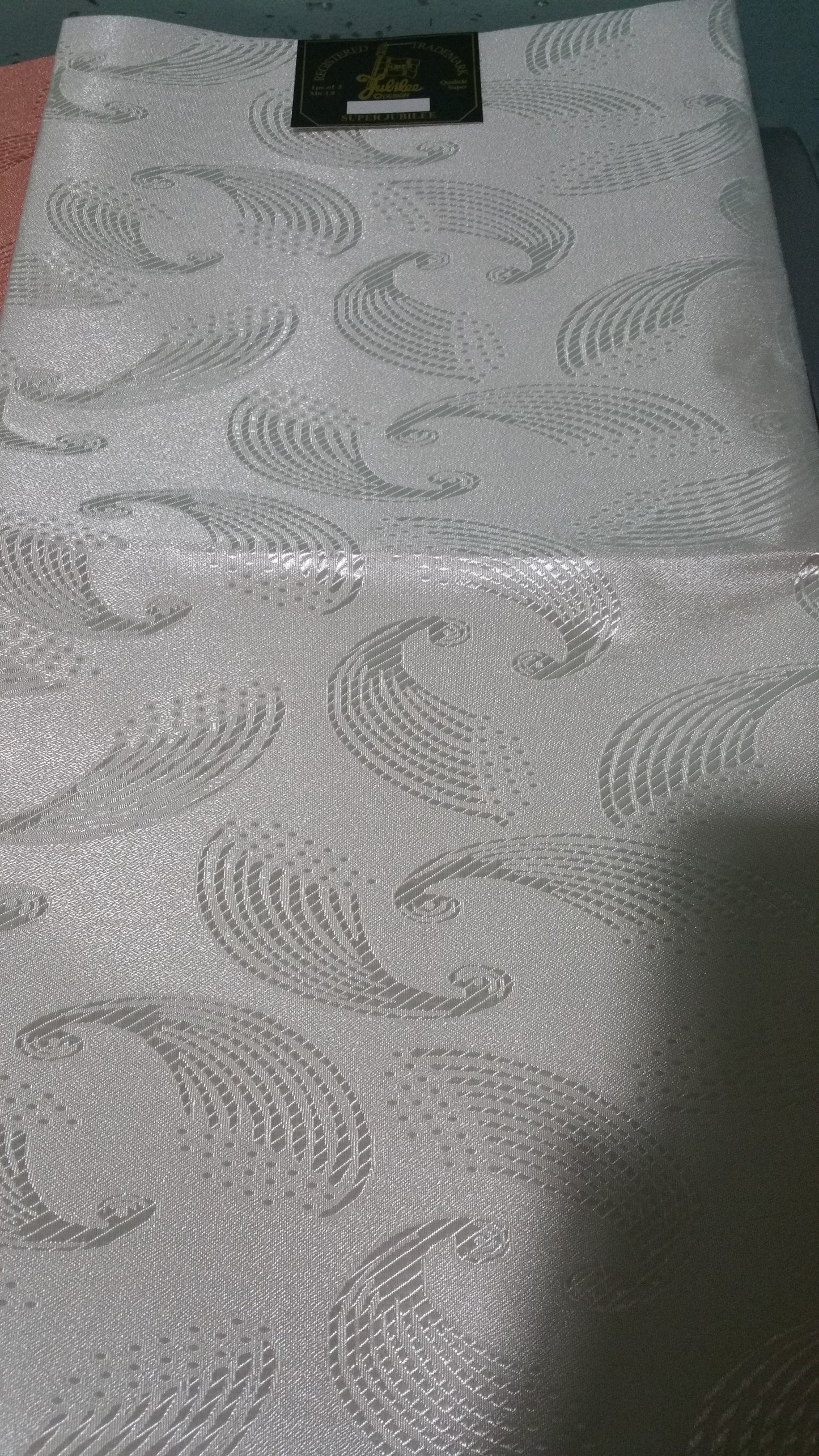 Nigerian traditional head wrap/gele. Regular-headtie size 72" long × 36" wide. Sold per pack