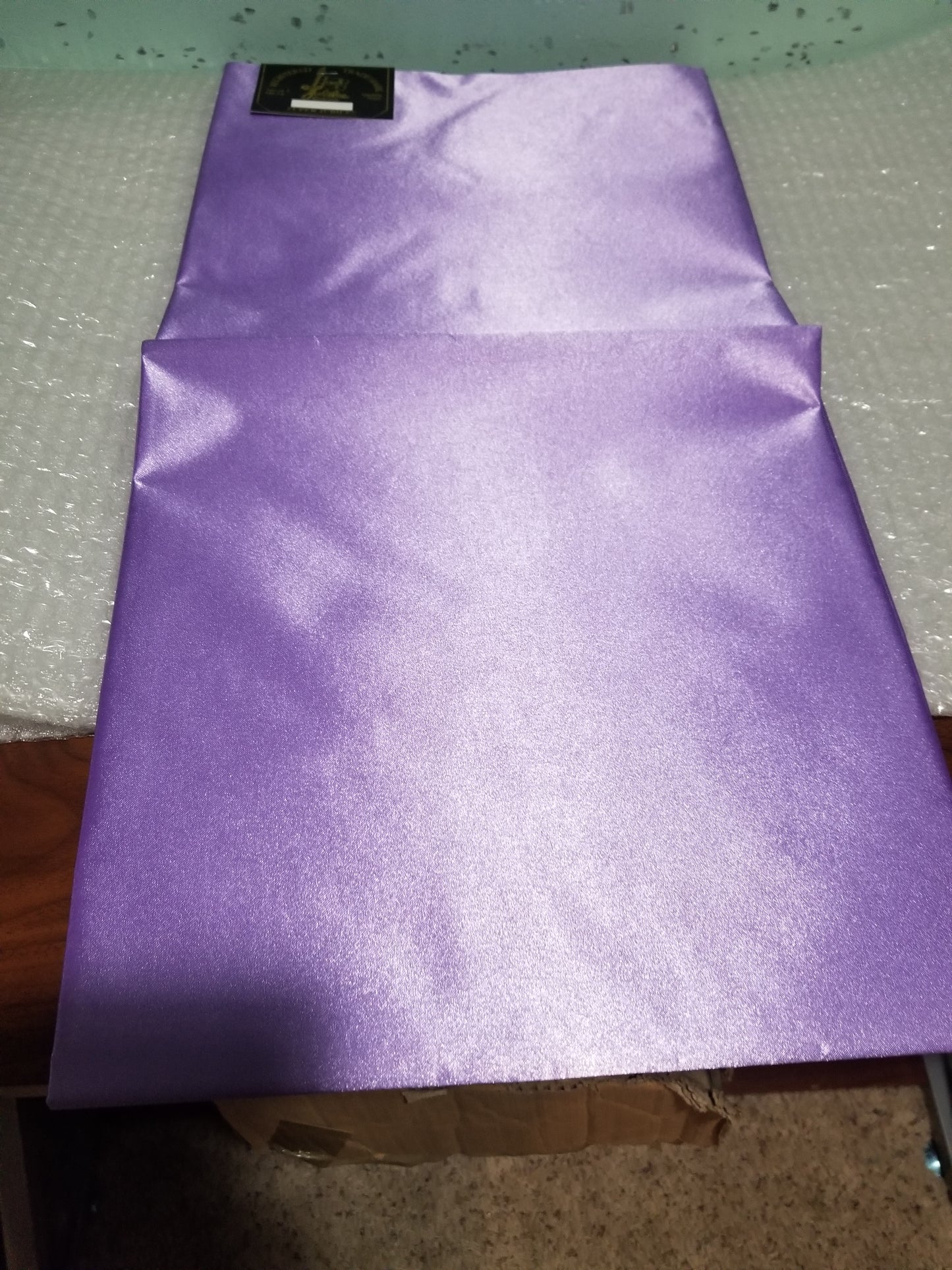 Nigerian Gele/headtie. Plain Lilac colors. Regular-headtie lenght. One in a pack. Sold per pack