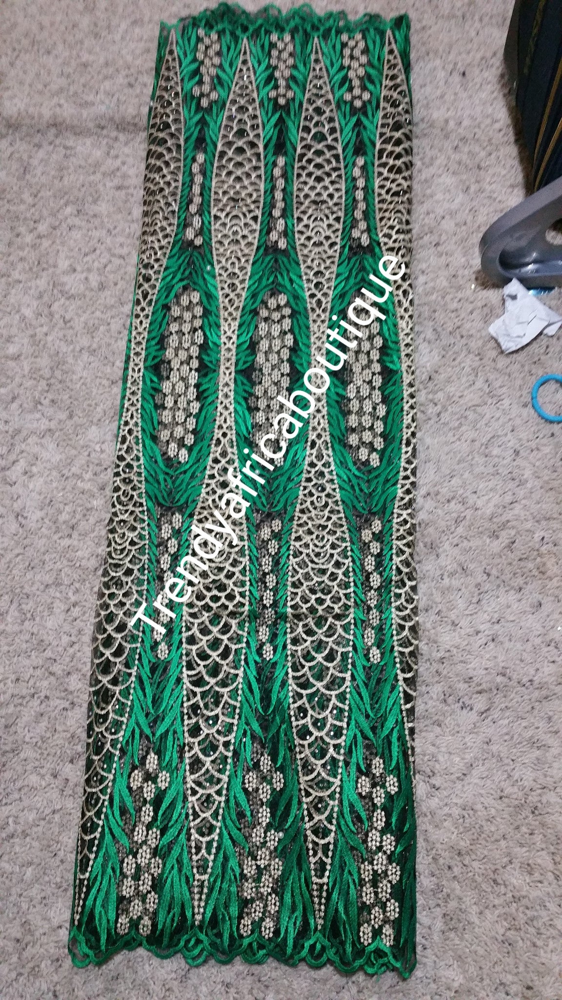 Special Offer African Tulle French lace fabric for African dresses. Quality fabric.