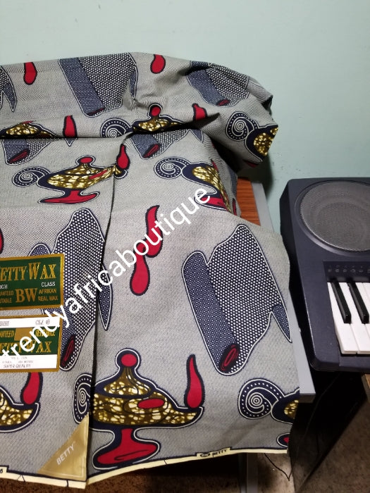 100% cotton Ankara wax print fabric. Africa veritable wax print. Soft texture.sold per 6yds price is for 6yds