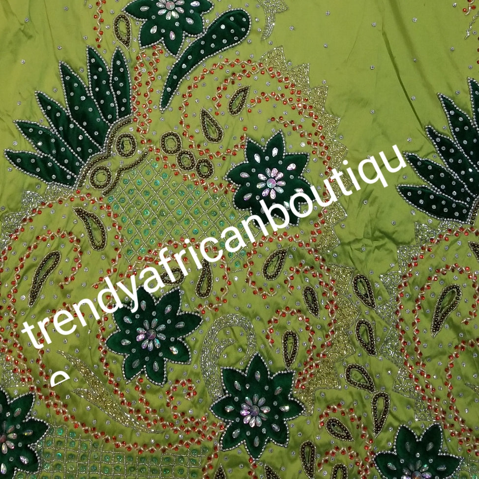 Ready to ship. Exclusive design wine Madam/celebrant Nigerian George wrapper. 2.5yds + 2.5yds + 1.8yds matching net for blouse. Tradtional Igbo/Delta Bridal outfit. Wine taffeta with pink velvet accent