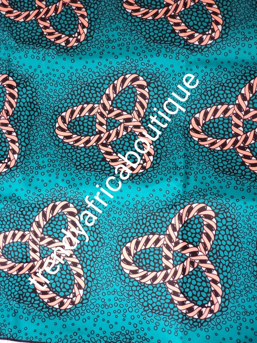 Sale: Veritable block super wax print fabric. Soft texture, great quality of Africa Ankara wax print fabric, Use for making dresses or skirt/blouse. Sold per 6yds. Price is for 6yds
