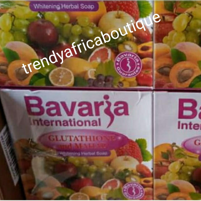 Sale: Baveria international, Glutathion and mahad exfoliating, whitening harbal soap for face and body. Keep your skin naturally bright, radiant and soft.suitable for all skin types