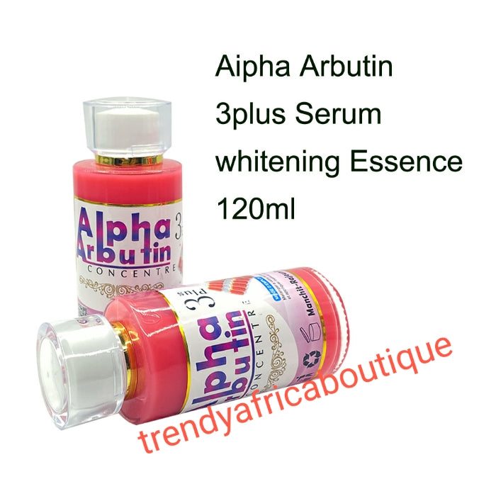 Alpha Arbutin 3 concentre, gratually whiten, brighten and even your skin tone, remove discolorations. Use directly to dark areas or you can mix a portion into your body lotion