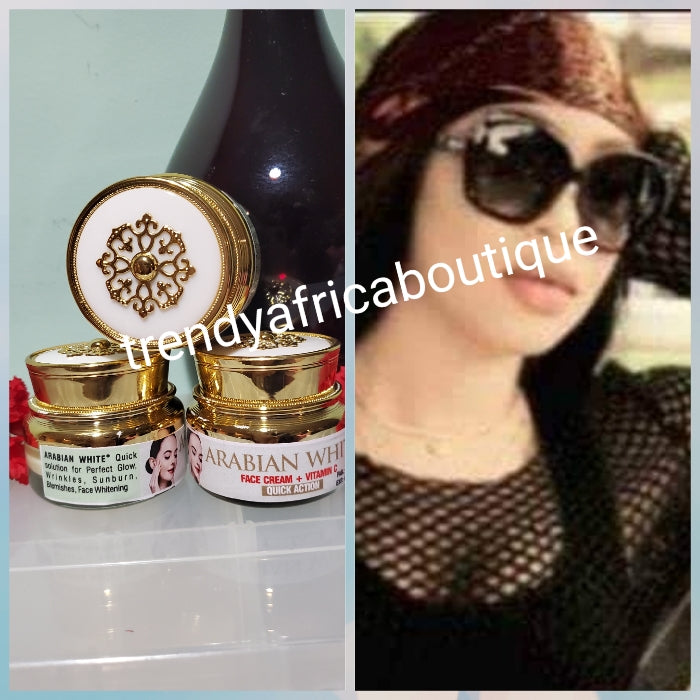 3pc combo set Arabian Magic white gluta half cast. Strong whitening skin glowing body milk.Hydroquinone free! Arabian white face cream & body oil with vit C. !